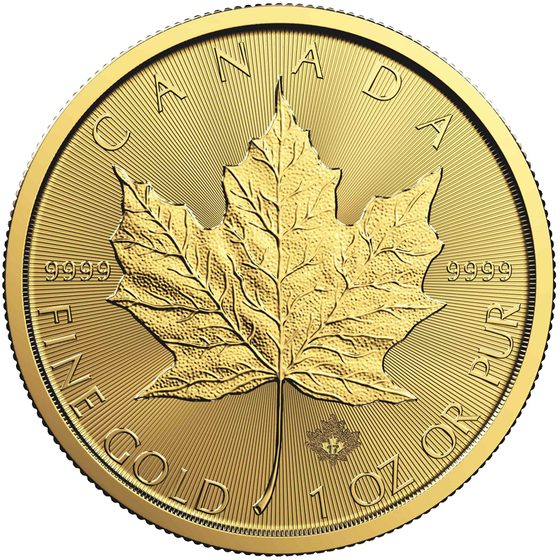 Image for Circulated 1 oz Gold Maple Leaf Coin (Random Year) from TD Precious Metals